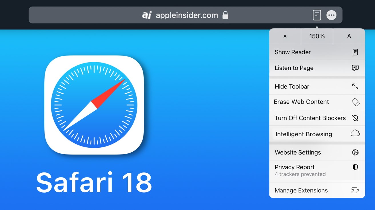 Apple's Intelligent Search & Web Eraser in Safari 18
