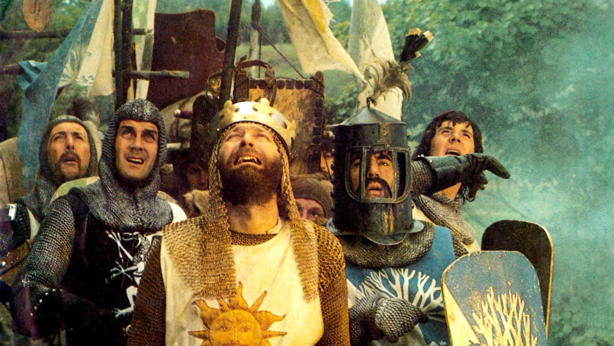 MOVIE: "Monty Python and the Holy Grail" (1975) - A Hilarious Twist on the Arthurian Legend